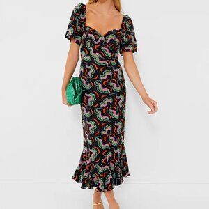 Rhode Ramona Maxi Dress Soundwave Size 10